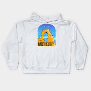 Arches National park Kids Hoodie